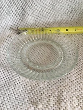 Clear Glass Ashtray