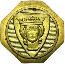 Schweden - TOKEN - STOCKHOLMS STADSHUS - 1 Krona Krone - Messing