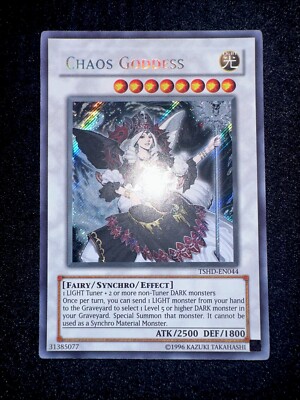 🔥YUGIOH • CHAOS GODDESS • SECRET RARE • UNLIMITED • TSHD-EN044