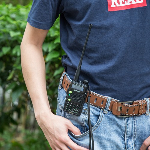 Altavoz walkie talkies radio BAOFENG UV-5R5 2 vías largo alcance 128 canales - Imagen 10 de 10