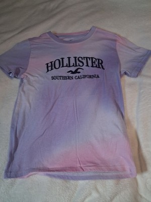 Hollister ''California'' Womens Tye-Dye Pattern Graphic Print Tshirt Size XS