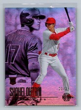 Shohei Ohtani 2018 Panini Chronicles #12 Illusions Trophy Red #/25 Rookie RC