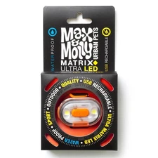 Max & Molly Matrix Ultra LED Harness/Collar Safety Light (Orange)