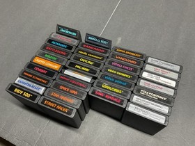 ATARI  7800 Pro System Console  34 Games and  Manuals   Tested   Working