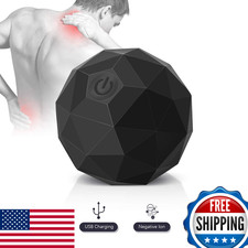 Electric Vibrating Massage Ball 2-Speed Fitness Yoga Pilates Physical Therapy