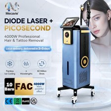 2IN1 Diode Pico Laser Ice Cooling Hair Reduction Pigment Removal Beauty Device
