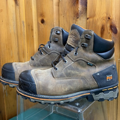#ad Timberland PRO Boondock 6quot; Men#x27;s Work Boots 92673 Waterproof Soft Toe Size 15M $59.99