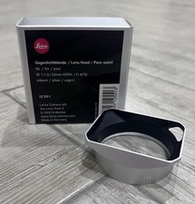 Genuine Leica Lens Hood for 35mm f/1.4 Summilux-M ASPH Lens, Silver  12551