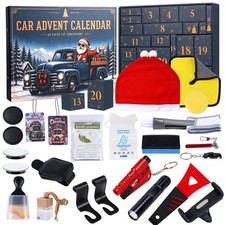 Car Accessories Advent Calendar for Adult Men 2026 Automotive Tool