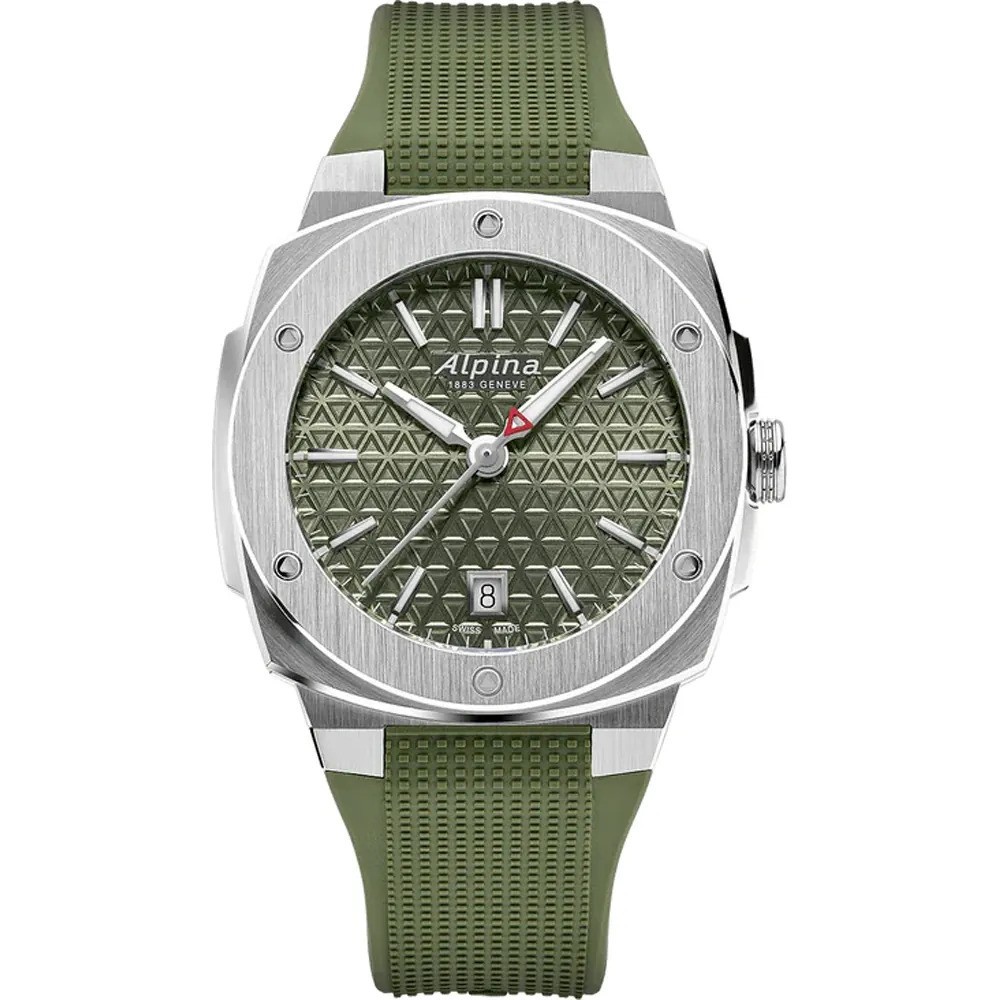 Alpina Green Unisexs Analogue Watch Alpiner Extreme AL-220K2AE6