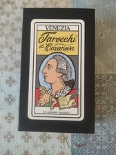 Tarocchi di Casanova. Venezia. Giorgio Ghidoli. Arcani Maggiori. Like New
