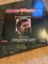 Dances With Wolves Laserdisc LD - 2 Disc - Kevin Costner