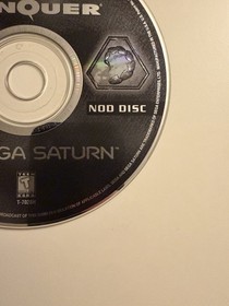 Command & Conquer (Sega Saturn, 1997) NOD & GDI Discs & Manual Only T&W