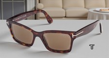 Tom Ford Mikel FT1085 52H Dark Havana Brown Polarized 54 mm Women's Sunglasses