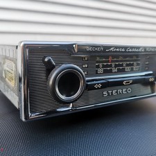 Becker Monza Cassette Kurier STEREO Radio 1976 -für Mercedes Oldtimer -geprüft !