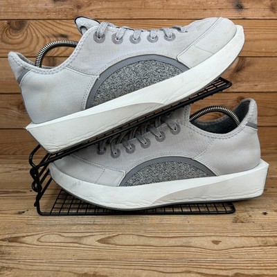 AllBirds Turnschuhe Herren Größe UK 10 Riser hellgrau Wolle Canvas Walk Freizeitschuhe