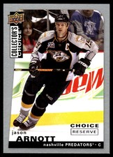 Jason Arnott 2008-09 Collector's Choice #72 Predators NHL READ FREE SHIPPING