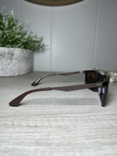 Gafas de sol Ray-Ban RB4228 710/83 Habana marrón polar talla 58-18 Italia descontinuadas - Imagen 11 de 13