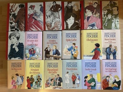 18 Bücher Marie Louise Fischer Konvolut 
