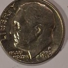 1976-D Roosevelt Dime 10C Denver Business Strike Copper KM#195 — photo 7