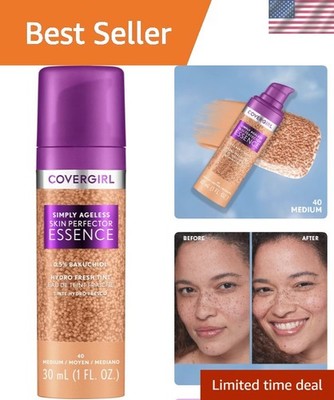 Simply Ageless Skin Perfector in Medium - Hydrating Gel Essence with Bakuchiol