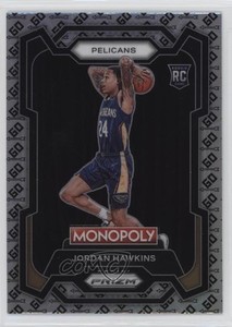 2023-24 Panini Prizm Monopoly GO Space Prizm Jordan Hawkins #56 Rookie RC