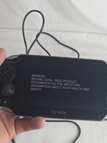 Sony PlayStation PS Vita PCH-1001 Handheld Console  Game, Memory Card, & Charger