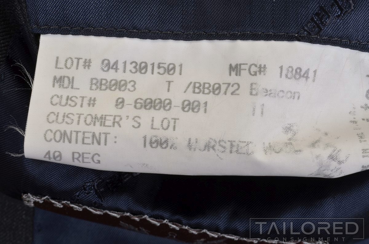 HICKEY FREEMAN Recent Solid Gray 100% Wool Blazer… - image 9