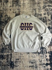 Vintage 90s Jerzees Super Sweats Made in USA Coyotes Crewneck Sweatshirt