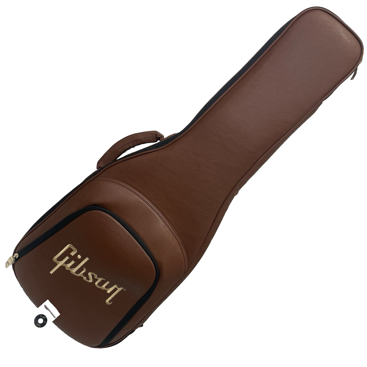 Gibson Premium Soft Case – Brown/Red Plush – Fits Les Paul & SG