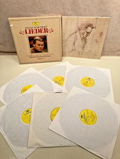 Franz Schubert "Lieder" 6 LP set Deutsche Grammonphon