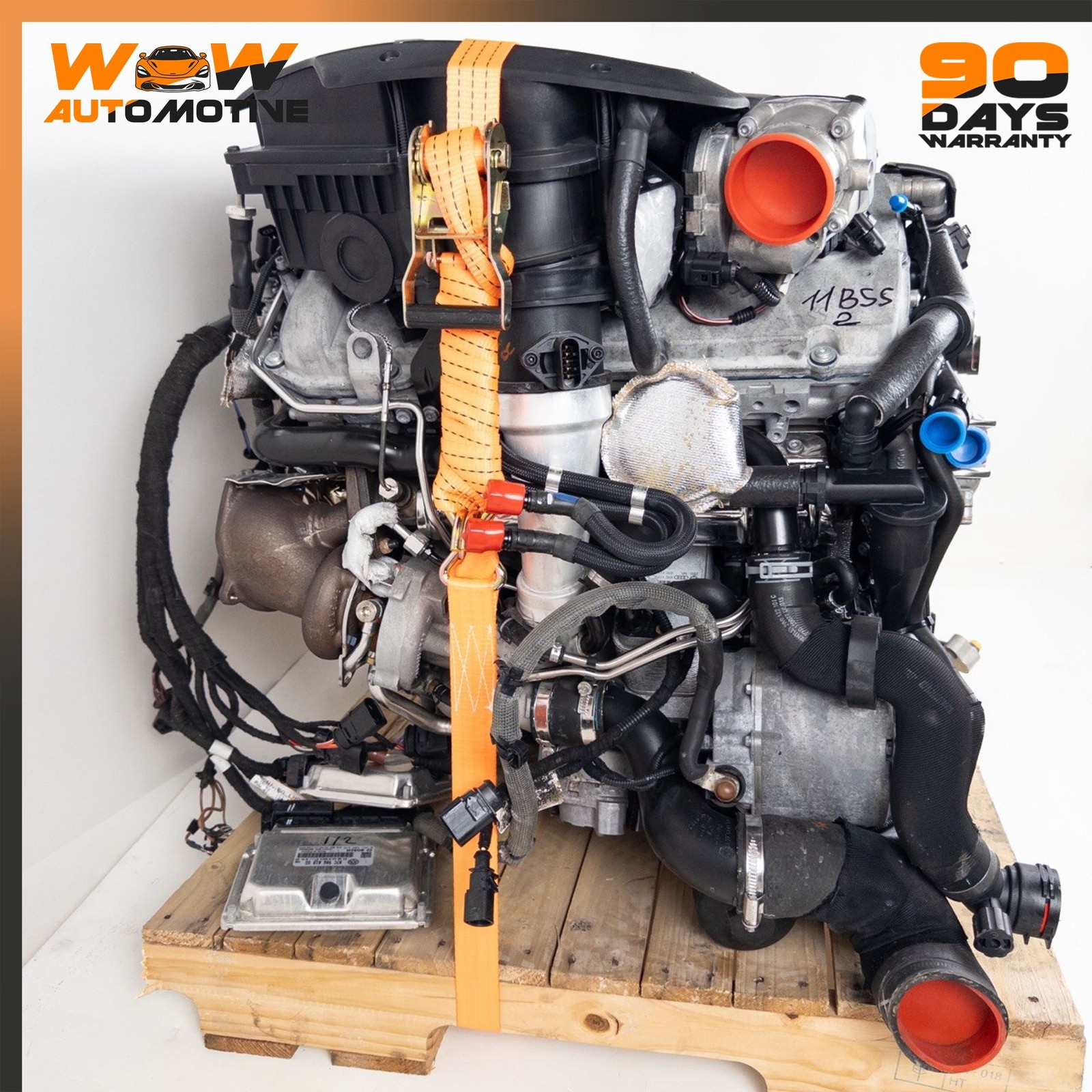 10-13 BENTLEY CONTINENTAL SUPERSPORTS 6.0L W12 BWRB ENGINE MOTOR ASSEMBLY OEM