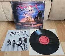 Thatcher Destined to Conquer Heavy Metal 45RPM 12" 1985 Fahrenheit Records
