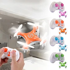 CX-10 Mini RTF Drone 2.4G 4CH 6 Axis LED Quadcopter Pocket Aircraft RC Model SP