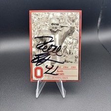 Keith Byars 2005 TK Legacy Ohio State Buckeyes Scarlet Gray Champions #L58 Auto