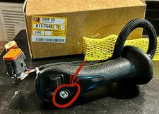 CAT 611-7548: 4-BUTTON LEFT HAND JOYSTICK GRIP Used And Working Great