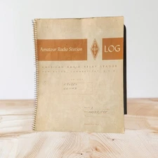 ARRL Amateur Radio Station Log Book 1981 American Radio Relay League CLEAN BLANK