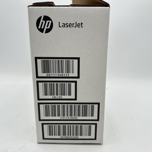 OEM Genuine HP LaserJet CF280XC Black Toner Cartridge OPEN BOX with Sealed Bag - Picture 3 of 5