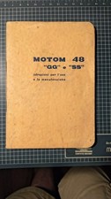 MOTOM 48  "GG" e "SS"  Istruzioni per  l'uso e la manutenzione