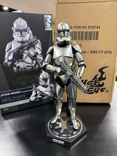 Hot Toys 1/6 Scale Chrome Clone Trooper MMS643