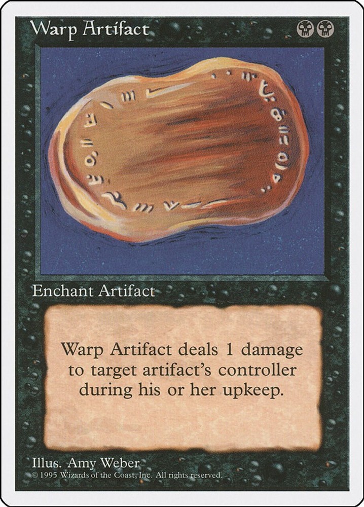 Warp Artifact #169 (LP) Fourth Edition (4ED) MTG