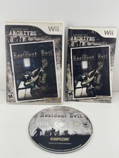 Resident Evil Archives - Nintendo Wii 2009 CIB Complete with Manual - Capcom