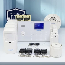 HOMSECUR SMS Autodial Wireless&Wired WIFI Burglar Alarm System+IOS/Android APP