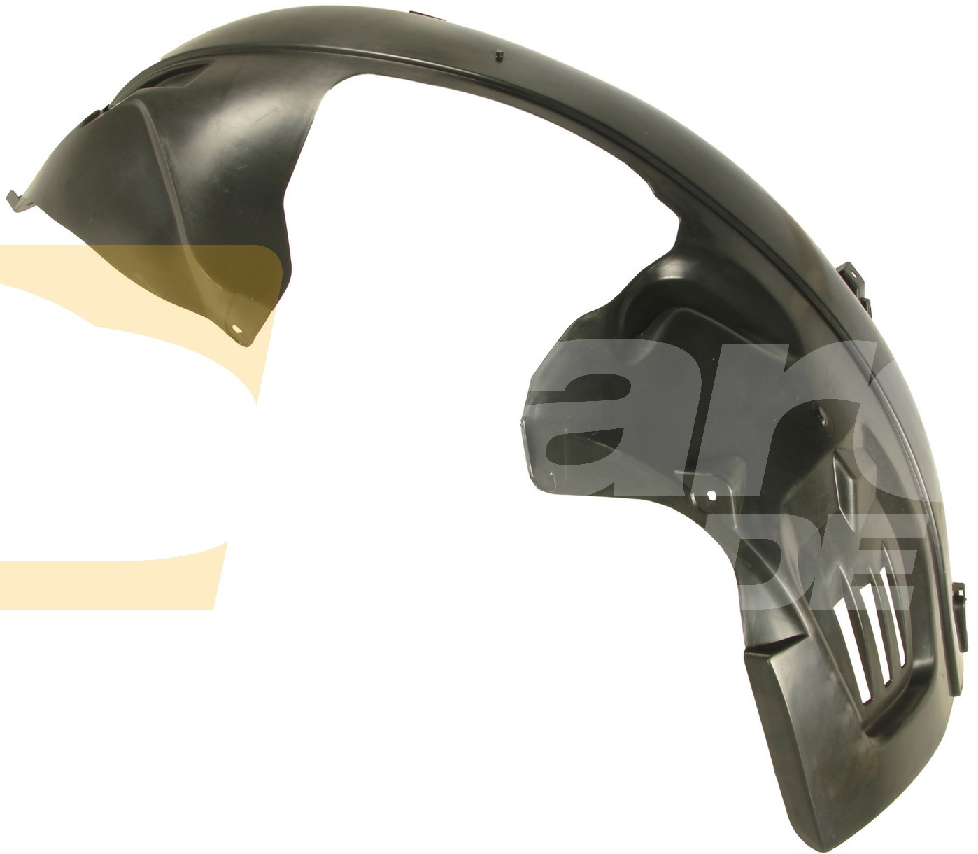 Pare-boue d'aile avant gauche pour Ford Fiesta 2002-2008 en ABS noir