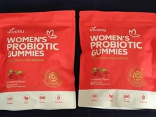 (2) VivoNu Vaginal Women Probiotic Feminine Balance pH Gummies (2 Total)