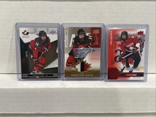 Renata Fast 3 Card Lot Team Canada Juniors Toronto Sceptres PWHL