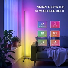 2 Pack LED Corner Lamp RGB Corner Floor Lamp with APP and Remote Control