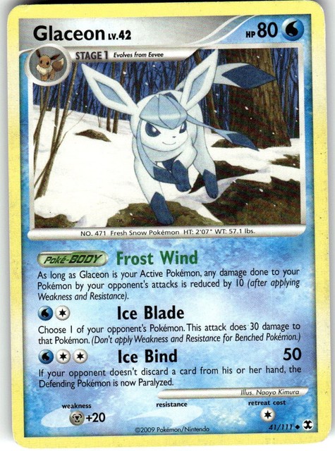 Glaceon #41 (Rising Rivals (2009))