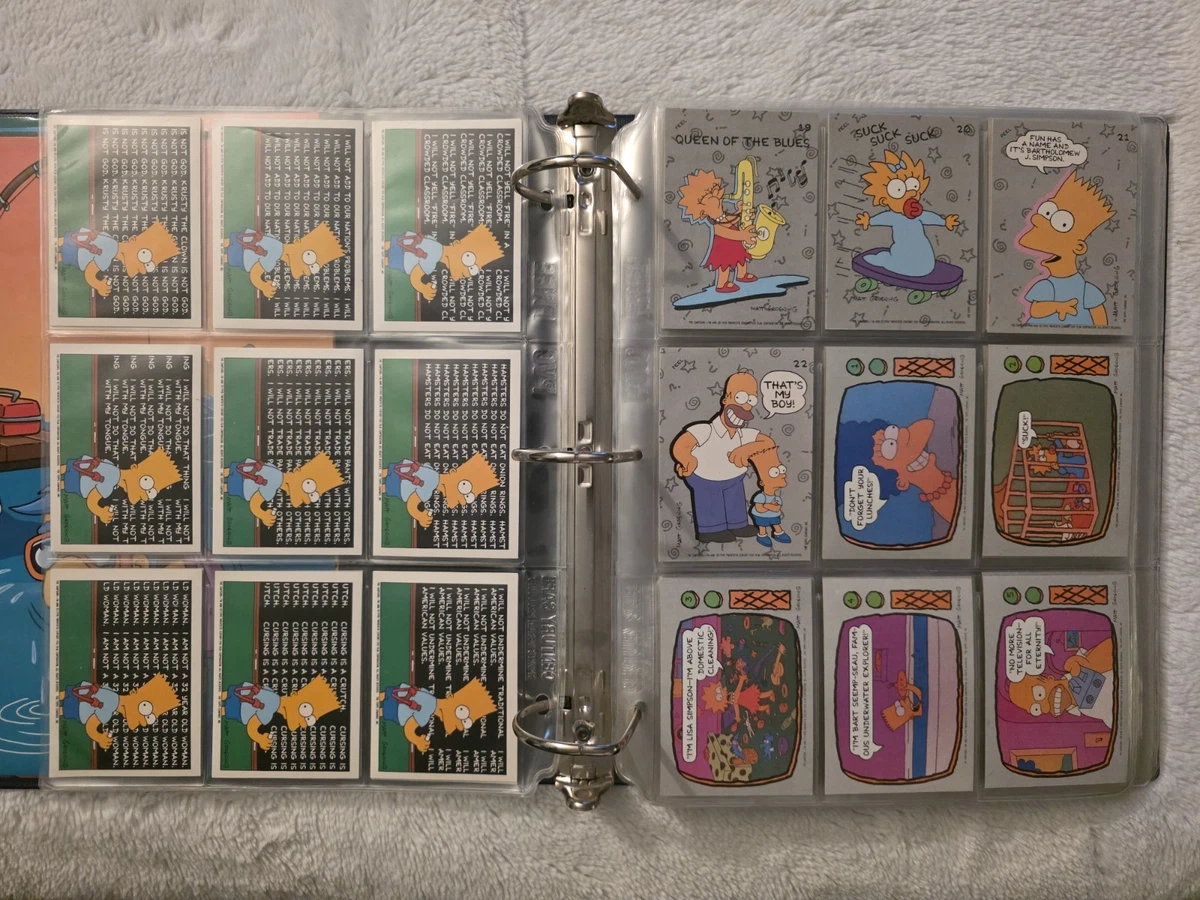 Topps The Simpsons Collectable Trading Card Sets for sale | eBay