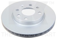 2X Bremsscheibe NK 313640 FüR Opel Corsa X01 F08 F68 W5L 16V Twinport